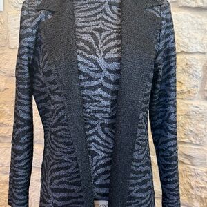 Stylish Black and Gray Women's Jacket and Matching shell. Reversible
